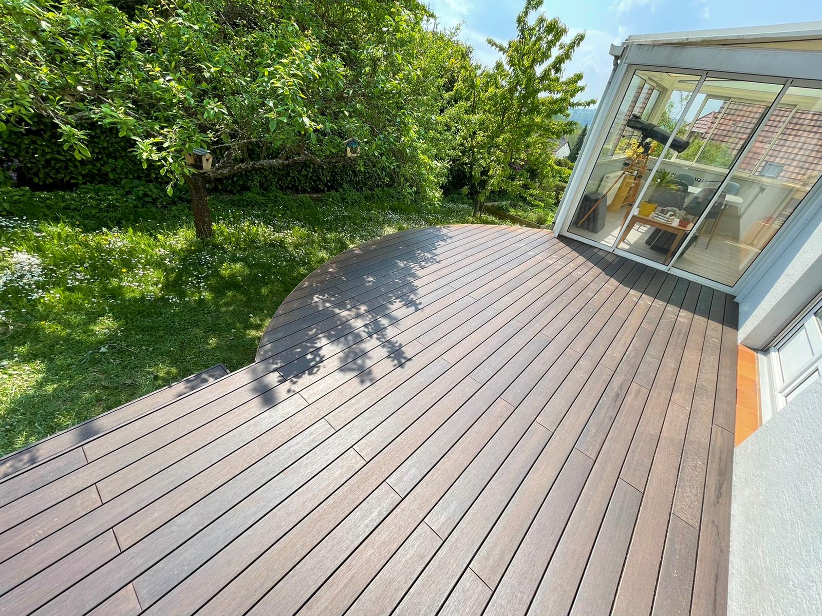 Terrasse bois en bambou MOSO – Oberdorf-Spachbach (67)