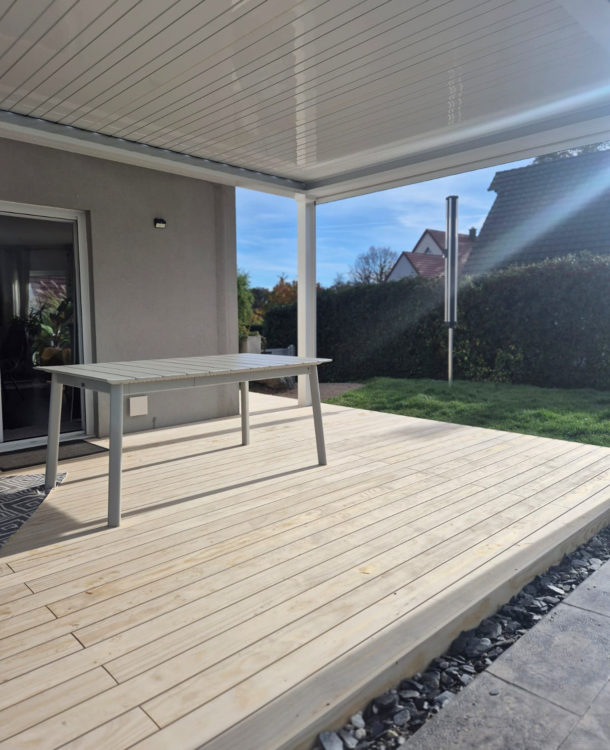 Rénovation de terrasse en Accoya bouxwiller