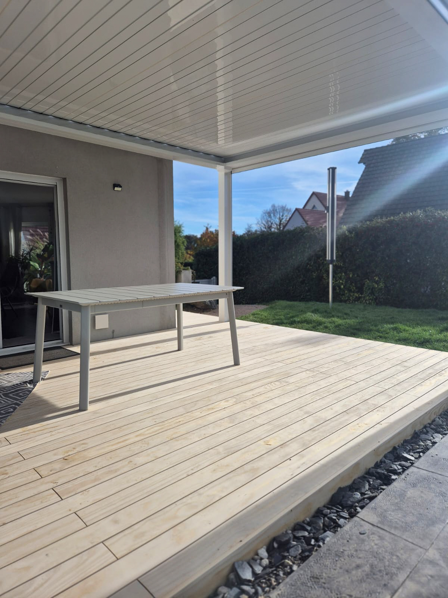 Rénovation de terrasse en Accoya bouxwiller
