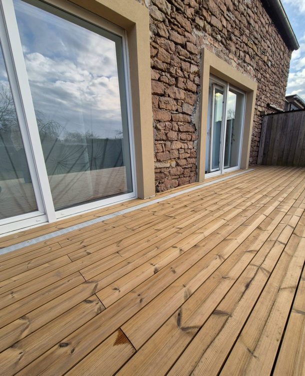 terrasse en thermopin